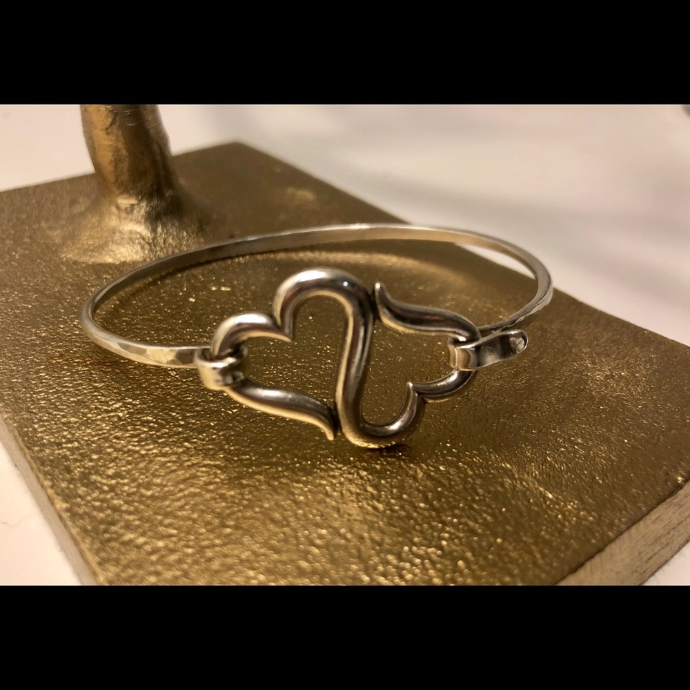 James Avery Heart to Heart Hook-On Bracelet